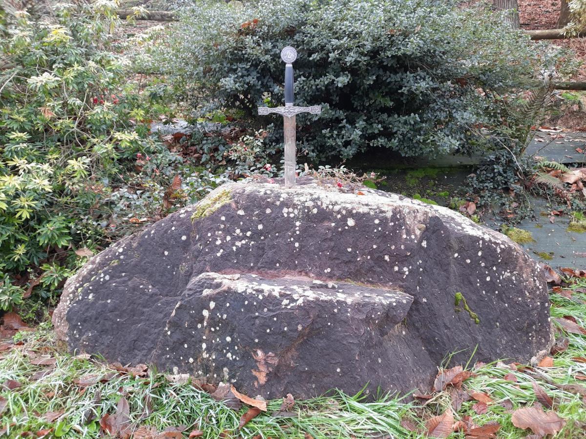 A La Memoire De Merlin & Spa Saint-Malon-sur-Mel Eksteriør billede